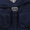 Secondhand Prada Vela Double Front Pocket Backpack Tessuto with Saffiano