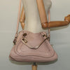 Secondhand Chloe Paraty Handbag Beige Leather Bags