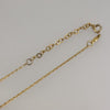 Secondhand Christian Dior CD Pendant Necklace Gold-plated