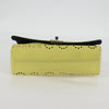 Chanel Logo Eyelets Flap Bag Perforated Calfskin