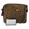 Bottega Veneta Vintage Shoulder Bag Leopard Print