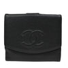 Secondhand Chanel Vintage Timeless Bifold Wallet Caviar
