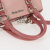 Miu Miu Madras Bowler Bag Leather