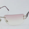 Secondhand Bvlgari Sunglasses Pink Plastic Accessories