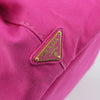 Secondhand Prada Canapa Tote Pink Canvas Accessories