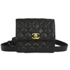 Chanel Vintage Flap Belt Bag Quilted Leather