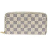 Secondhand Louis Vuitton Zippy Wallet NM Damier Azur