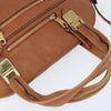 Secondhand Chloe Angie Tote Brown Leather Accessories