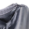 Fendi Convertible Pushlock Flap Satchel Zucca Canvas and Leather