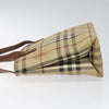 Secondhand Burberry Top Handle Tote Haymarket