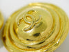 Secondhand Chanel Vintage Round CC Clip-On Earrings