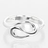 Tiffany & Co. Elsa Peretti Open wave ring Silver 925