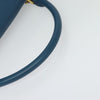 Secondhand Celine Trapeze Bag Blue Leather Bags