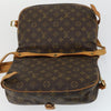 Louis Vuitton Saumur Handbag Monogram Canvas