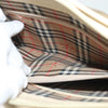 Secondhand Burberry Shoulder Bag Beige Leather Bags