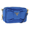 Prada Bow Camera Crossbody Bag Tessuto