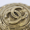 Secondhand Chanel Vintage Round CC Clip-On Earring