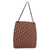 Christian Dior Vintage Trotter Shoulder Bag Canvas