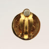Secondhand Chanel Vintage CC Round Clip-On Earrings