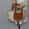 Secondhand Chloe Marcie Tote RAFFIA