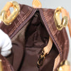 Secondhand MCM Visetos Handbag Brown Nylon Bags
