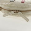 Secondhand Chanel La Pausa Evening Bag Chevron Lambskin with Applique