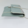 Secondhand Miu Miu Madras Chain Clutch Matelasse Leather with Glitter