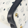 MCM Visetos Handbag Canvas and Leather