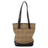 Secondhand Burberry Nova Check Tote canvas check pattern