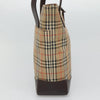Secondhand Burberry Nova Check Tote canvas check pattern