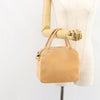 Secondhand Loewe Anagram handbag Beige Leather Bags