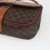 Secondhand Celine Vintage Macadam Shoulder Bag Canvas and