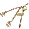 Secondhand Chanel CC Necklace Gold Metal Jewelry