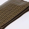 Fendi Vintage Zip Crossbody Bag Zucchino Canvas