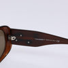 Secondhand Chanel Camélia sunglasses Brown Plastic Accessories