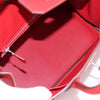 Secondhand Hermes Birkin Handbag Red Epsom with Palladium Hardware