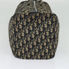 Christian Dior Vintage Trotter Boston Bag Diorissimo Canvas
