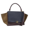 Celine Tricolor Trapeze Bag Leather