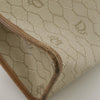 Secondhand Christian Dior Vintage Honeycomb Zip Pouch Canvas and