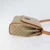 Celine Vintage Macadam Shoulder Bag Canvas and Leather