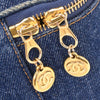 Chanel Vintage CC Vanity Case Denim
