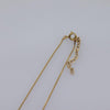 Secondhand Christian Dior CD Pendant Necklace Gold-plated