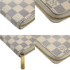 Secondhand Louis Vuitton Zippy Wallet NM Damier Azur