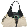 Secondhand Bvlgari Chandra Hobo Canvas and