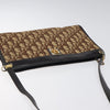 Christian Dior Vintage Trotter Shoulder Bag Canvas