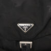 Prada Vela Double Front Pocket Backpack Tessuto with Saffiano Leather