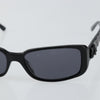 Secondhand Chanel Camélia sunglasses Black Plastic Accessories