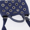 Secondhand Prada Canapa Convertible Tote Grommet Embellished