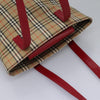 Secondhand Burberry Nova Check Tote canvas check pattern