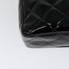 Secondhand Chanel Vintage Square Front Pocket Camera Bag Quilted Patent